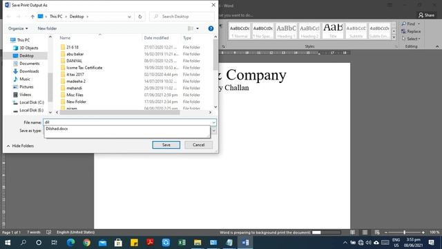 How to convert Ms Word .docx. file into Pdf. смотреть онлайн