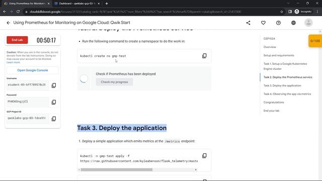 Using Prometheus for Monitoring on Google Cloud: Qwik Start || #qwiklabs || #GSP1024 solution смотреть онлайн