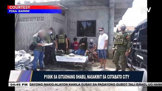 P106k sa gituohang Shabu, nasakmit sa Cotabato city смотреть онлайн