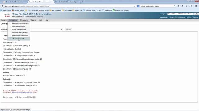 Lecture 10: Managing Cisco UCCX - Part 2 смотреть онлайн