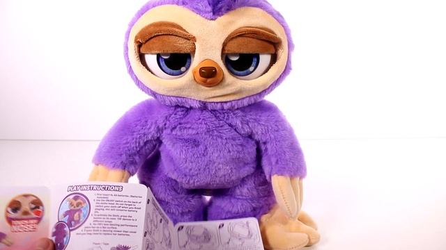 Zuru Pets Alive FiFi The Flossing Sloth Unboxing Review смотреть онлайн