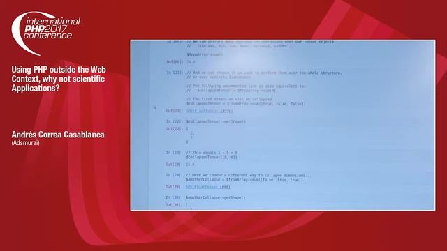 Using PHP outside the Web Context - Andrés Correa Casablanca | IPC 2017 смотреть онлайн