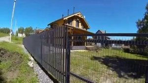 Ревизия и Регулировка откатных ворот или своих не бросаем