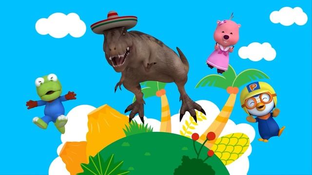 Pororo and Flying Pteranodon | Dinosaur Song for Kids? | Pororo the Little Penguin смотреть онлайн