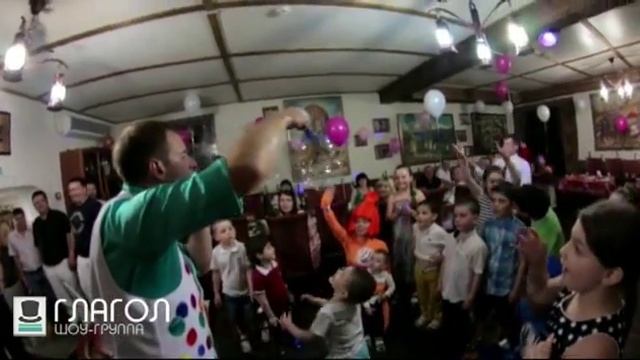 Шоу мыльных пузырей на детский праздник. смотреть онлайн