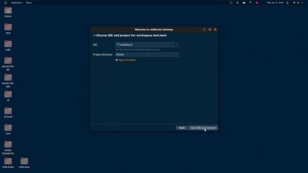 Coder with Jetbrains Gateway Demo
