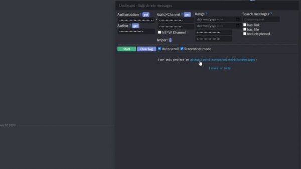 Discord: Delete all your chat messages quickly! Updated