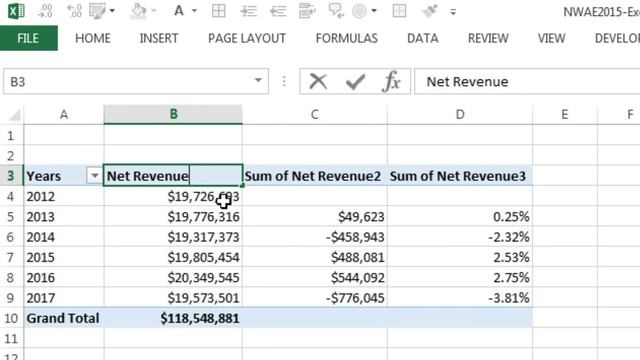 Excel 2013 PivotTables from A to Z for the Northwest Accounting Educators 2015 Conference смотреть онлайн