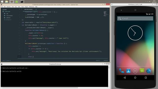 NativeScript Toast Plugin for Android смотреть онлайн
