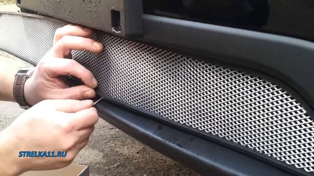 Защита радиатора KIA SORENTO (Хром) - Strelka11.ru