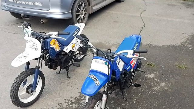 Мини Эндуро Yamaha PW-50 смотреть онлайн