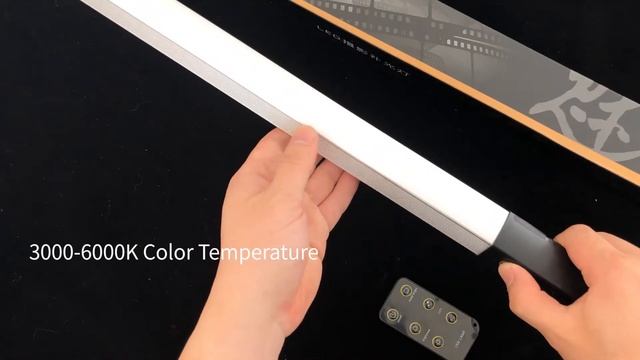 LUXCEO Q508S LED Video Light 3000K-5700K Portable Fill Light Lamp Tube смотреть онлайн