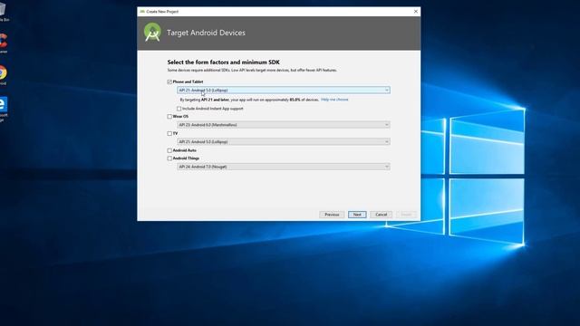 Android with PHP MySql : Creating Android Studio Project смотреть онлайн