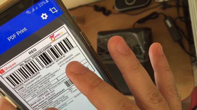 How To Print Xprinter XP-TT426B Via BlueTooth