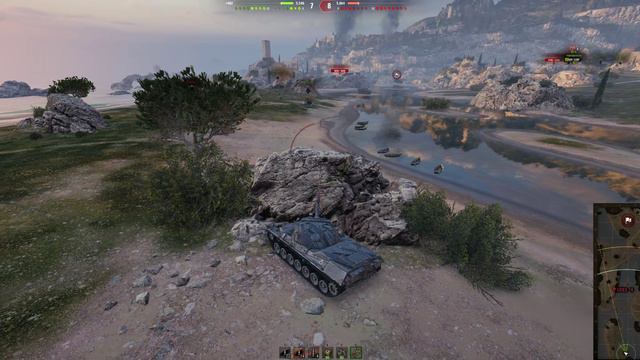 Leopard PTA Ace Tanker on Mines: winning from a bad position смотреть онлайн