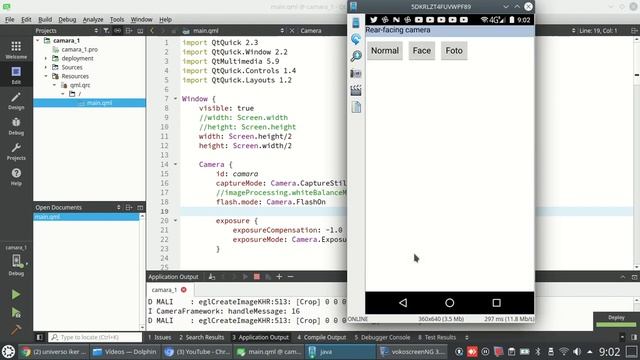 The easiest and simplest QML camera (GitHub Project on description) смотреть онлайн