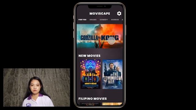 Moviscape (Mobile App Design) смотреть онлайн