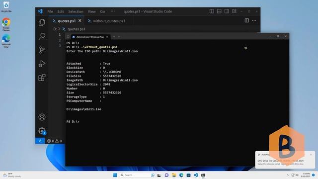 Mount-DiskImage the Filename, Directory Name, or Volume Label Syntax is Incorrect PowerShell смотреть онлайн