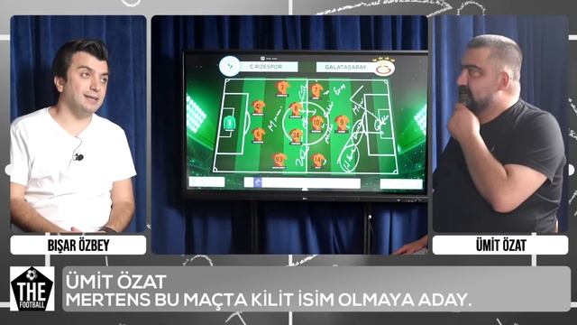 Çaykur Rizespor - Galatasaray Maç Önü | Bışar Özbey ve Ümit Özat - The Football смотреть онлайн