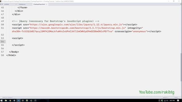 Real Time Python Chat Application using Python Flask SocketIO смотреть онлайн