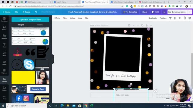 Chapter 14: How to Create High-End Graphics with Canva Tool | Step by Step Tutorial 2020 смотреть онлайн