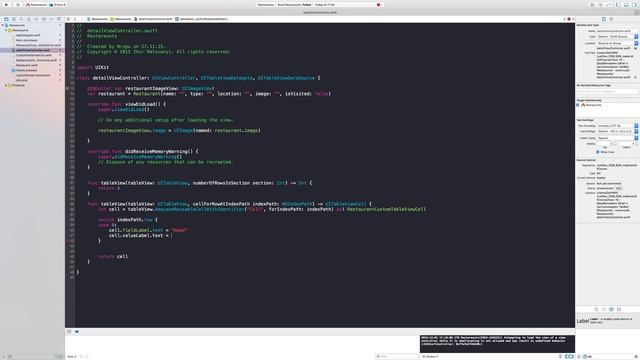 Swift 2 iOS 9 SDK - Урок 10 - Detail View и Custom Navigation Bar //Xcode 7 | iOS 9 смотреть онлайн