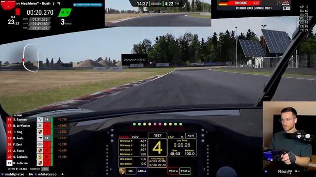 ACC LFM Season 8 GT3 Rookie - Zolder 7 - Pos. 15-23 - Das war's komplett смотреть онлайн