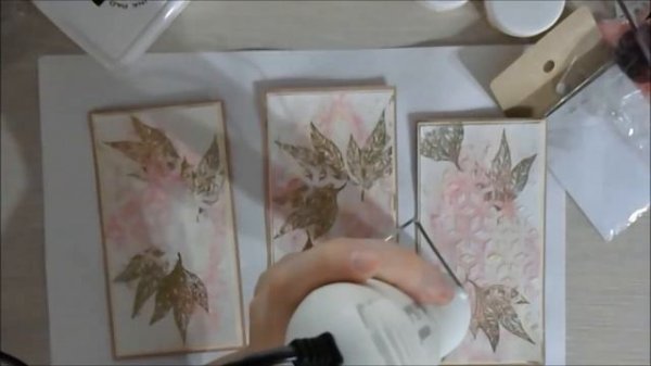 МК Пасхальные открытки|Step by step Tutorial MixMedia Easter Card by Ragozina Olga