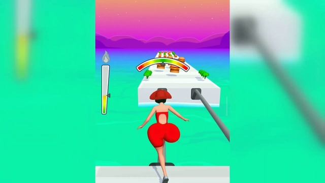 Satisfying Mobile Game Twerk Run Pancake Run Bullets Run Perfect Slice Android iOs Gameplay #65 смотреть онлайн