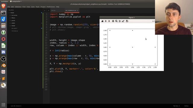 How Do I Find Image Pixel Co-ordinates and Neighbours Using Python? смотреть онлайн