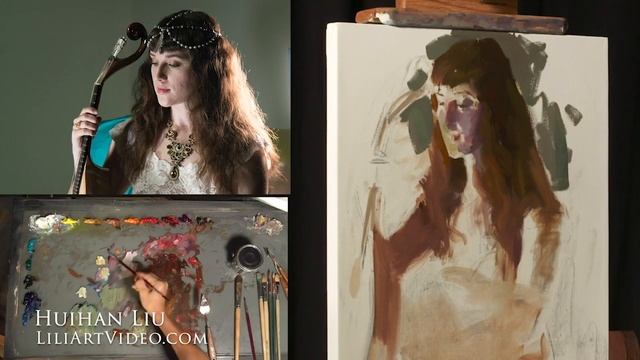 Huihan Liu “Expressive Figure Painting” **FREE LESSON VIEWING** смотреть онлайн