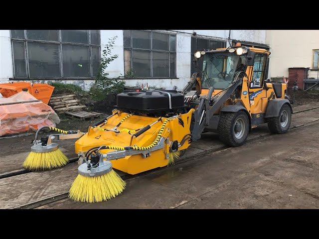 Щетка коммунальная на Wille и другие машины смотреть онлайн