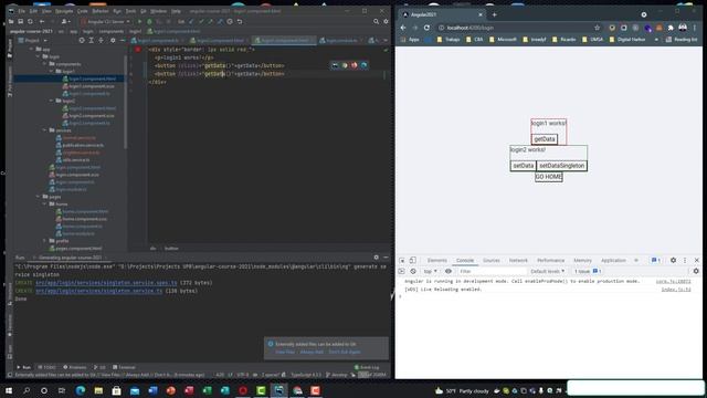 18. Curso Angular 12 [2021] - Service, Singleton Service, Observable Service смотреть онлайн