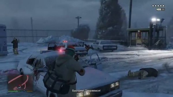 GTA 5 epic passage 1 mission PROLOGUE / GTA 5 эпичное прохождение 1 миссии ПРОЛОГ