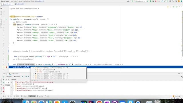 Kotlin Fundamentals - 43, Collections Grouping | groupBy | groupingBy смотреть онлайн