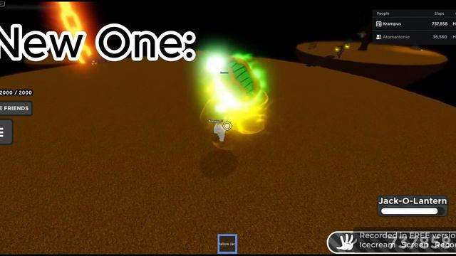 Roblox Slap Battles Old Hallow Jack VS New Hallow смотреть онлайн