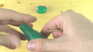 Лепим из пластилина пошагово тираннозавра Рекса Лепка для детей 3-4 лет