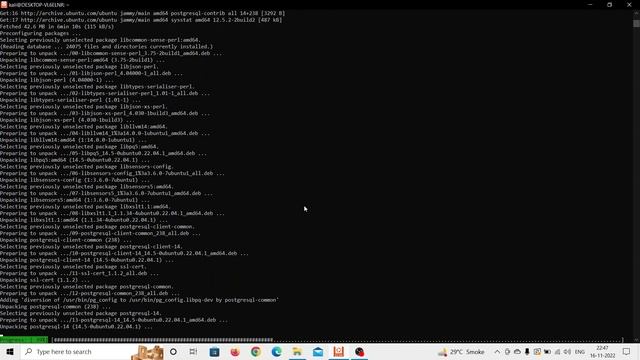 Setup Postgres On Ubuntu смотреть онлайн