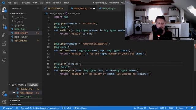 Python - Hug - Hug Http Service смотреть онлайн