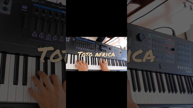 TOTO Africa cover - Kurzweil K2700 Piano Synth смотреть онлайн