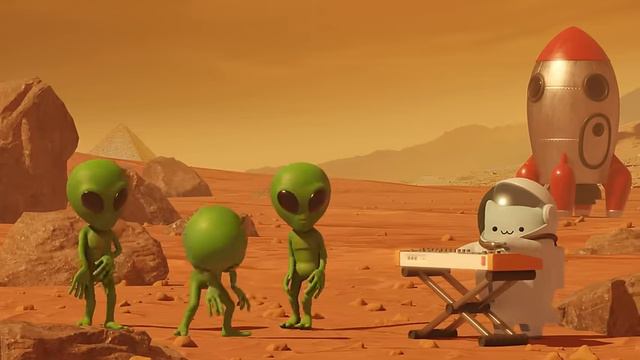 Bongo Cat в космосе МЕМ