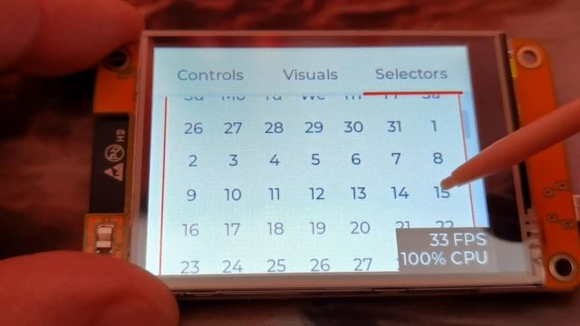 ESP32-2432S028 LVGL with a 2.8-inch TFT touch screen with resolution of 240x320. смотреть онлайн