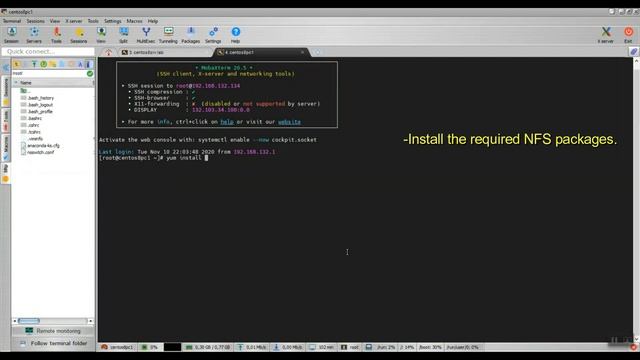 HOW TO SETUP #NFS #SERVER ON #CENTOS 8 / #RHEL 8 смотреть онлайн