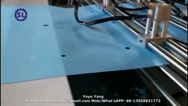 Nonwoven Fabric Punching Machine смотреть онлайн