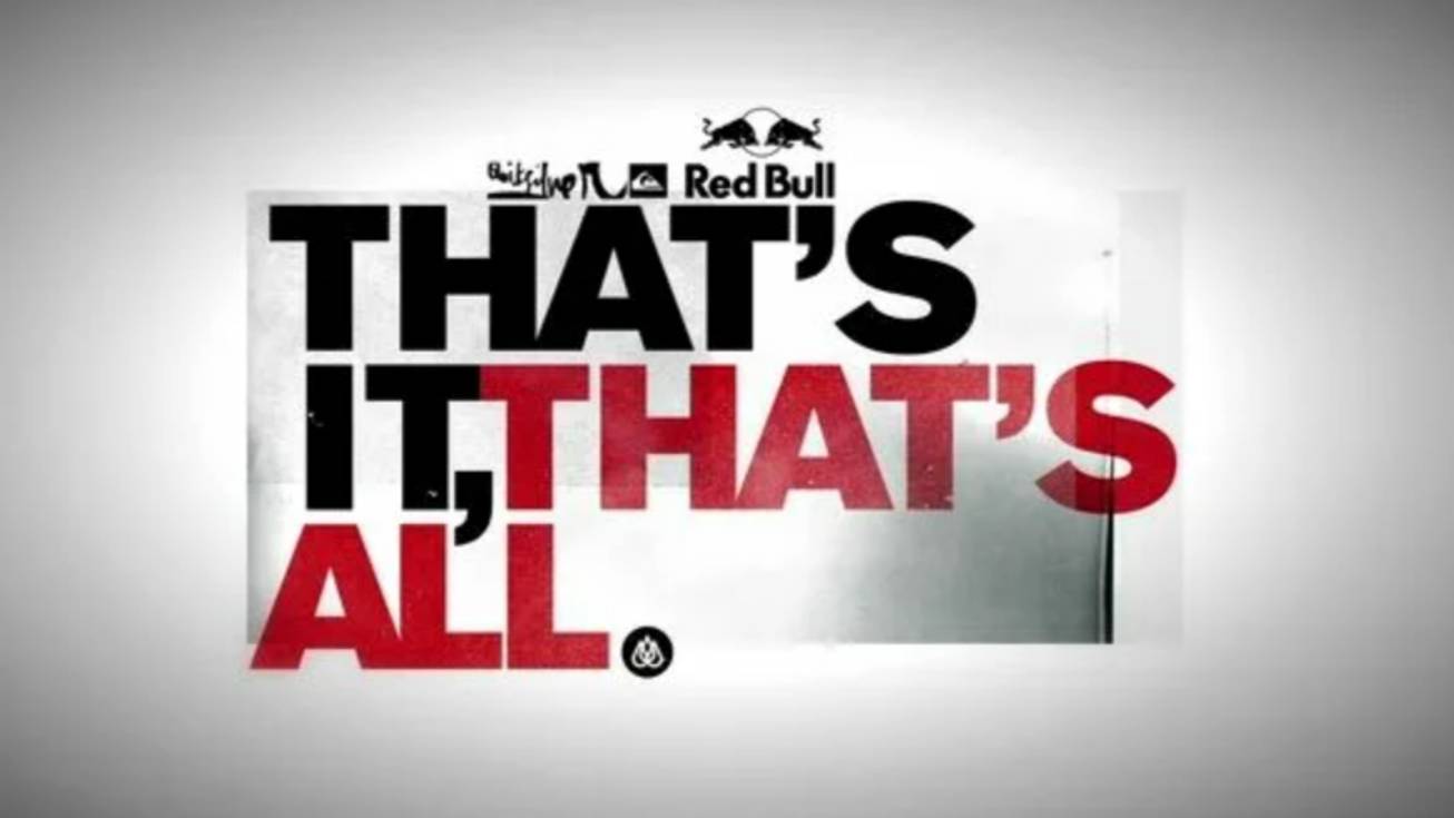 That's It That's All 2008 смотреть онлайн