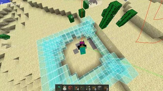 Minecraft - 1.7.2 - 1.7.5 Hacked Client - Epsilon - WiZARD HAX смотреть онлайн