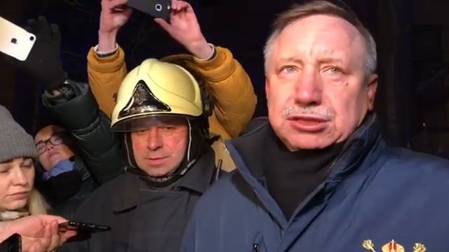 Александр Беглов рассказывает про обрушение в ИТМО смотреть онлайн