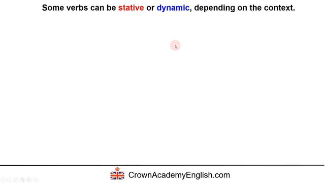 Stative Verbs Vs Dynamic Verbs - List And Examples