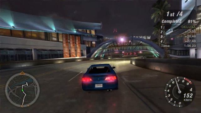Acura RSX Type S NFS Underground 2 - Gameplay
