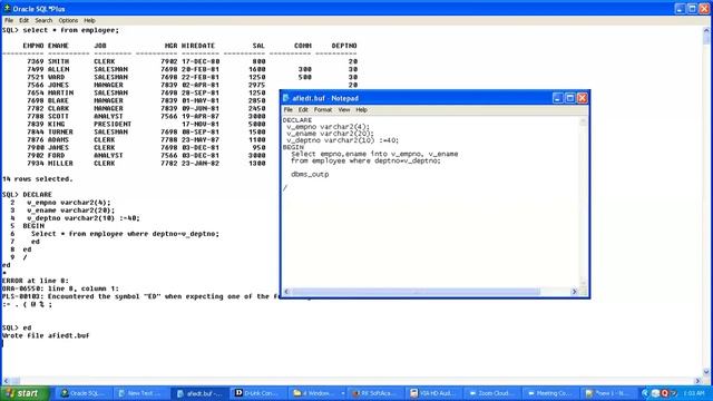 Exceptions in PLSQL | Exceptions Handling in Oracle | System Defined exceptions смотреть онлайн